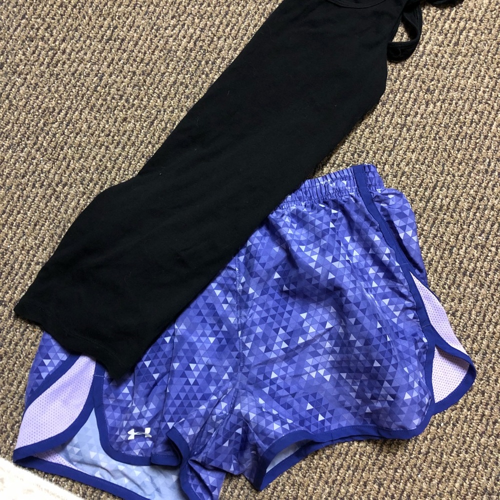 Purple Under Armour Shorts